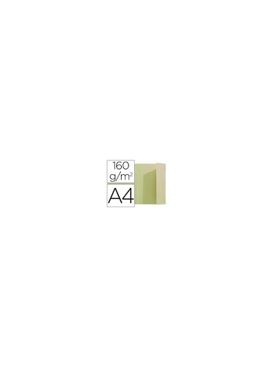 Subcarpeta exacompta din a4 verde 160g/m2 con solapa interior