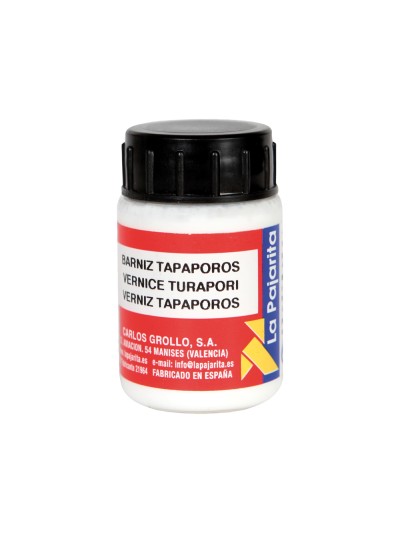 Barniz la pajarita tapaporos bote 35 ml