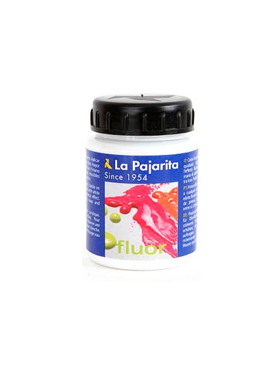 Pintura acrilica la pajarita f-00 blanco fluorescente 75ml