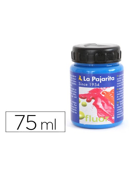 Pintura acrilica la pajarita f-05 azul luminoso 75ml