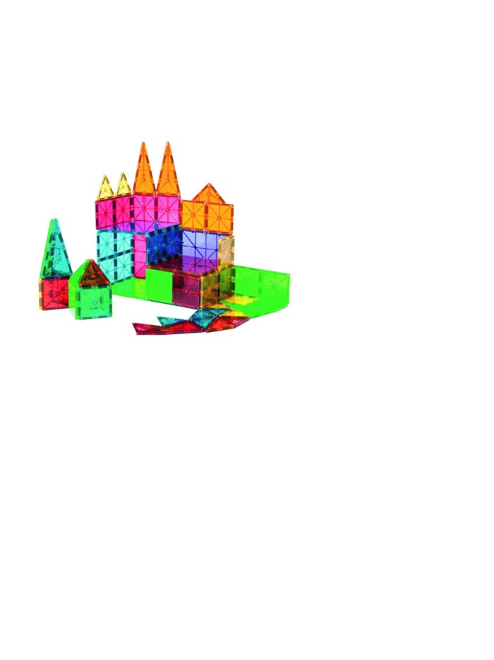 Juego de construccion amaya magtiles 104 piezas 3d formas y colores surtidos Juego de construccion amaya magtiles 104 piezas 3d formas y colores surtidos