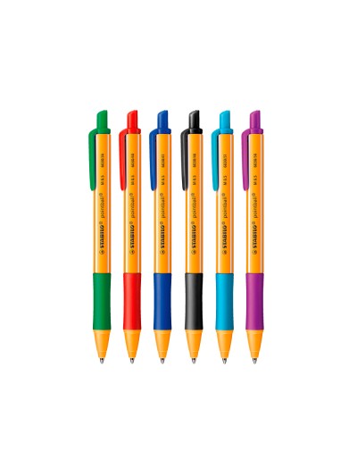 Boligrafo stabilo pointball 0,5 mm azul