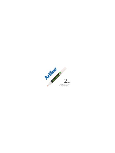 Rotulador artline pizarra epd-4 color blanco opaque ink board punta redonda 2 mm