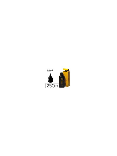 Tinta china artist negra bote 250 ml
