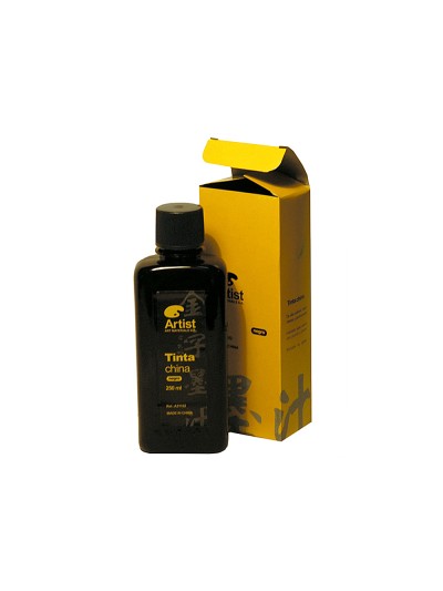 Tinta china artist negra bote 250 ml