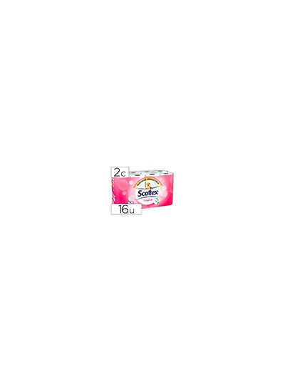 Papel higienico scottex 2 capa s original paquete 16 rollos
