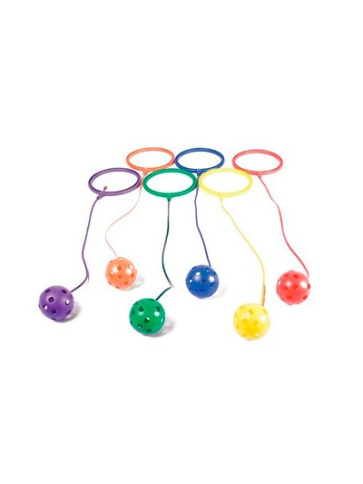 Juego amaya pelota con asa largo de la cuerda 29 cm