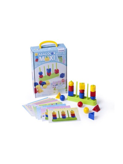 Juego miniland abacolor 5 columna maxi 15 piezas