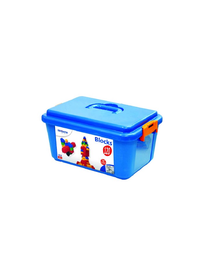 Juego miniland super kim bloc 120 piezas Juego miniland super kim bloc 120 piezas