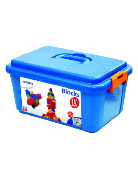 Juego miniland super kim bloc 120 piezas
