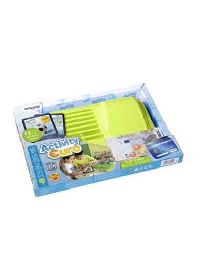 Juego miniland activity euro tray 77 piezas