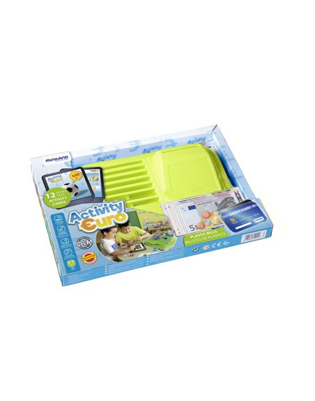 Juego miniland activity euro tray 77 piezas