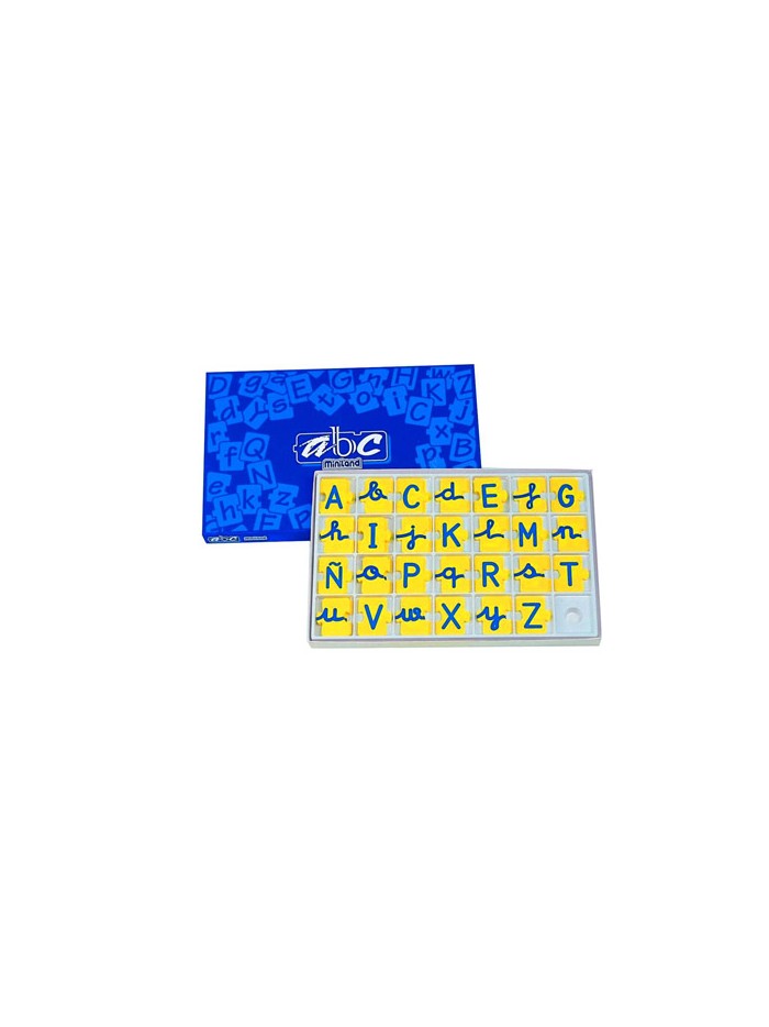 Juego miniland abecedario mayusculas y minusculas 168 piezas Juego miniland abecedario mayusculas y minusculas 168 piezas