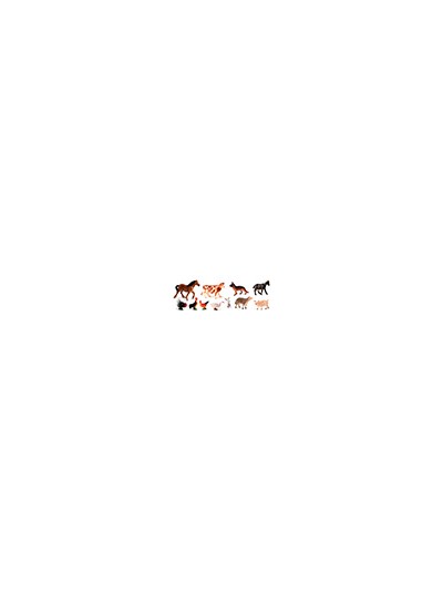 Juego miniland animales granja 11 figuras