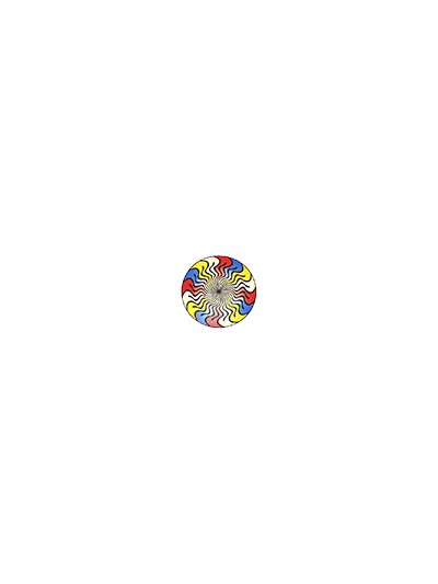 Rueda gigante henbea plastico flexible con efectos opticos diametro 50 cm set