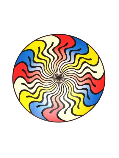 Rueda gigante henbea plastico flexible con efectos opticos diametro 50 cm set