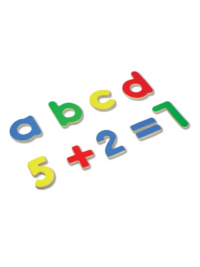 Juego andreutoys letras y numeros magneticos 75 piezas 20,6x19x4,5 cm