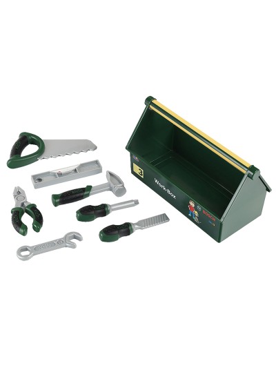 Caja de herramientas theo klein bosch con accesorios 30,3x14x17,2 cm