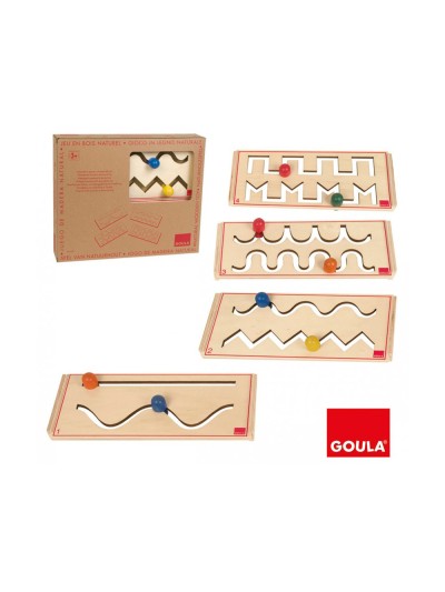 Juego goula didactico pre-escritura set de 4