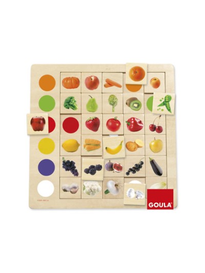 Juego goula didactico observacion colores