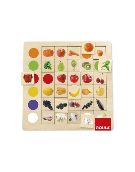 Juego goula didactico observacion colores