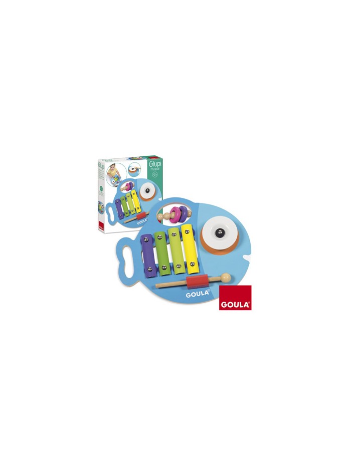 Juego goula didactico glupy musical 3 en 1 Juego goula didactico glupy musical 3 en 1