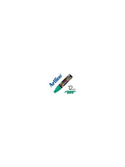 Rotulador artline poster marker epp-12 punta redonda 12 mm color verde