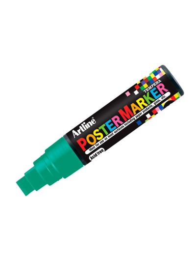 Rotulador artline poster marker epp-12 punta redonda 12 mm color verde