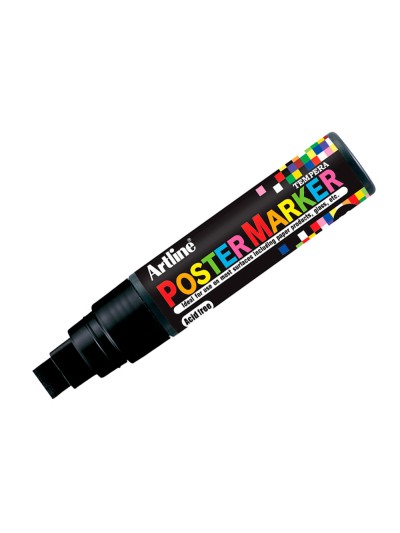 Rotulador artline poster marker epp-12 punta redonda 12 mm color negro