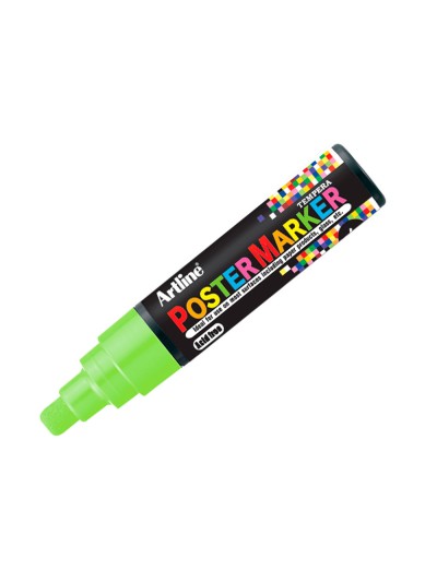 Rotulador artline poster marker epp-6-ver flu punta redonda 6 mm color verde fluor