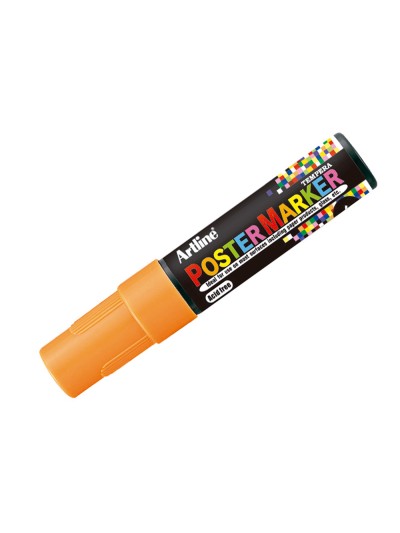 Rotulador artline poster marker epp-6-nar flu punta redonda 6 mm color naranja fluor