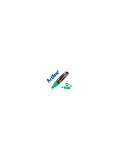 Rotulador artline poster marker epp-6-ver punta redonda 6 mm color verde