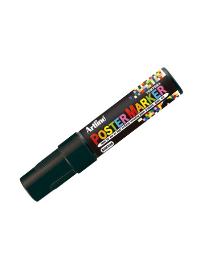Rotulador artline poster marker epp-6-neg punta redonda 6 mm color negro