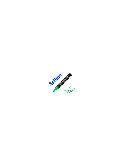 Rotulador artline poster marker epp-4-ver flu punta redonda 2 mm color verde fluor