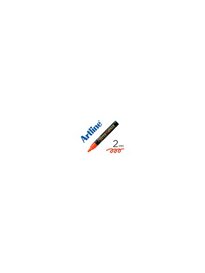 Rotulador artline poster marker epp-4-nar flu punta redonda 2 mm color naranja fluor