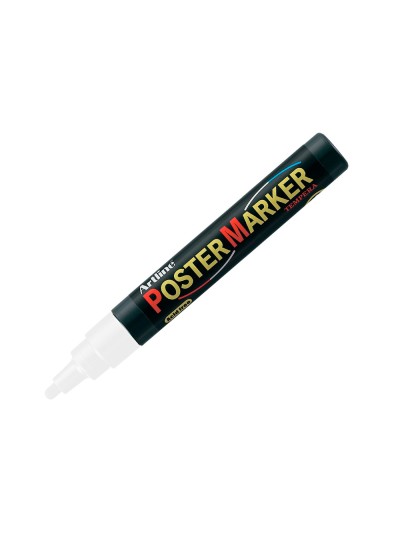 Rotulador artline poster marker epp-4-bla punta redonda 2 mm color blanco