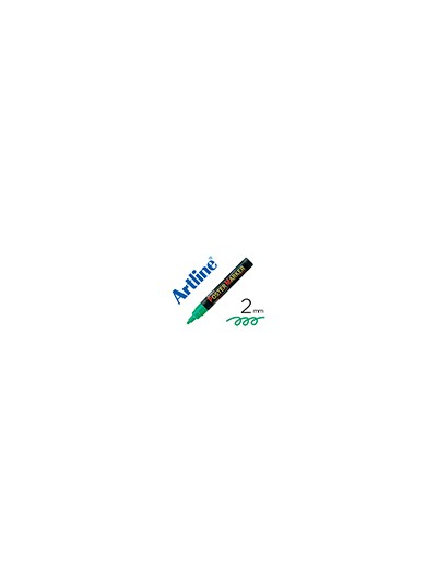 Rotulador artline poster marker epp-4-ver punta redonda 2 mm color verde