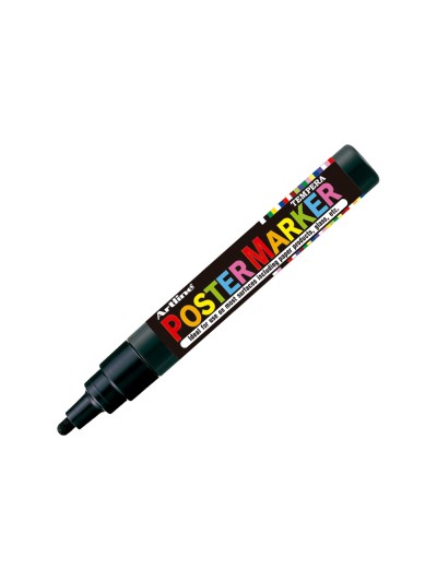 Rotulador artline poster marker epp-4-neg punta redonda 2 mm color negro