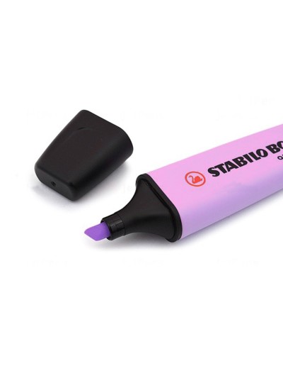 Rotulador stabilo boss pastel fluorescente 70 brisa violeta