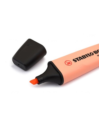 Rotulador stabilo boss pastel fluorescente 70 melocoton sedoso