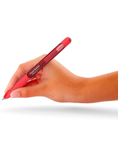Boligrafo paper mate inkjoy retractil gel pen trazo 0,7 mm rojo