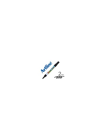 Rotulador artline glass marker especial cristal borrable en seco o humedo color negro