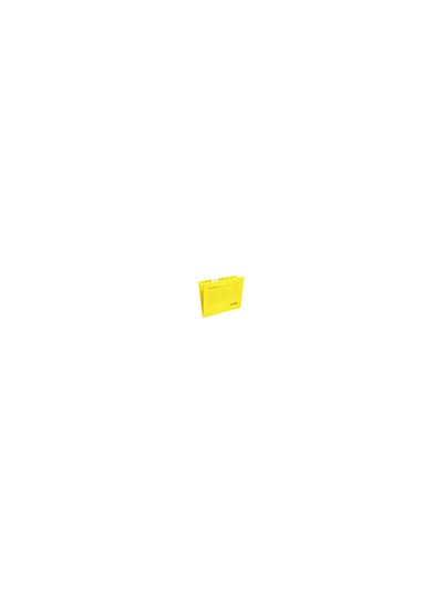 Carpeta colgante tarifold atlanta euroflex din a4 cartulina 100%reciclada fsc color amarillo caja de 25