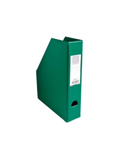 Revistero exacompta pvc lomo 70 mm color verde 230x310x70 mm