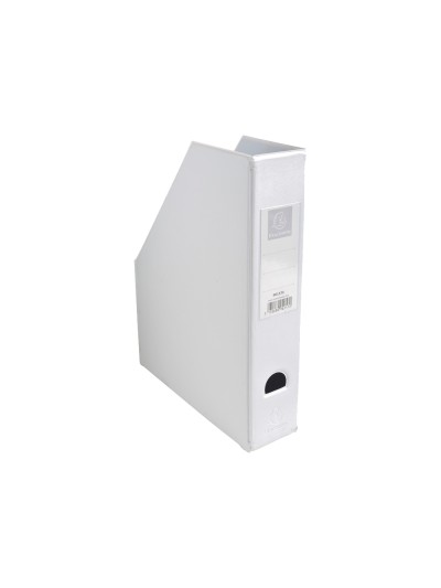 Revistero exacompta pvc lomo 70 mm color blanco 230x310x70 mm