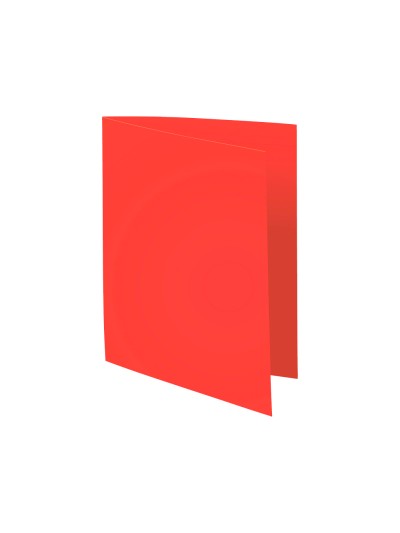 Subcarpeta cartulina reciclada exacompta din a4 rojo 180 g/m2