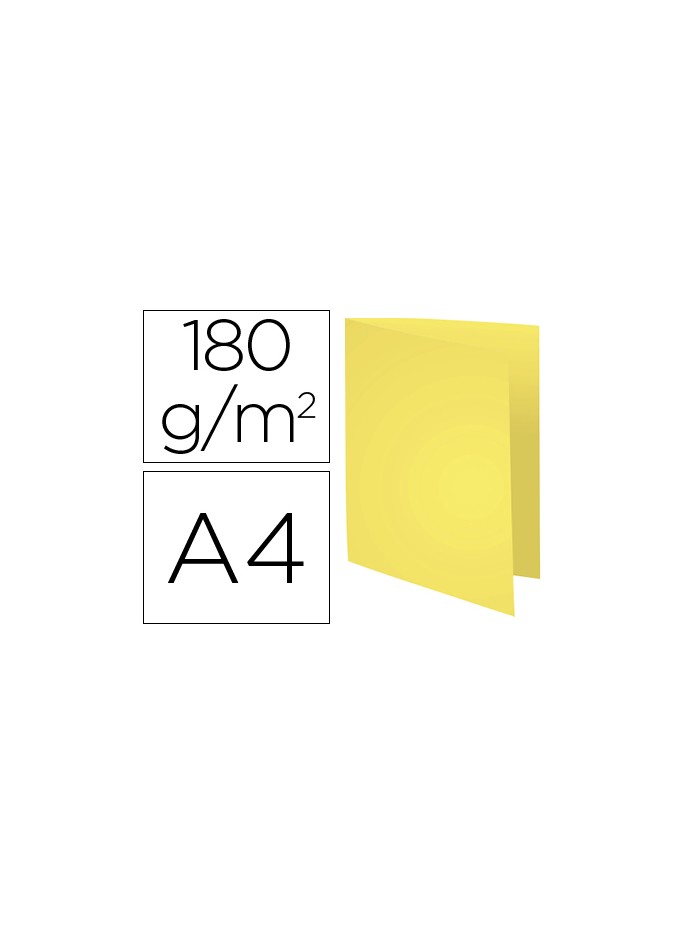 Subcarpeta cartulina reciclada exacompta din a4 amarillo 170 gr Subcarpeta cartulina reciclada exacompta din a4 amarillo 170 gr