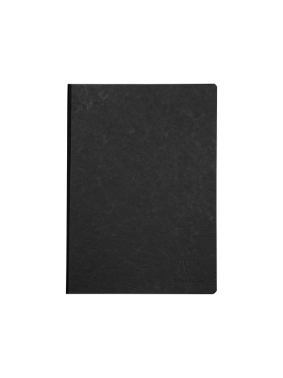 Libreta age-bag tapa cartulina lomo cosido liso 96 hojas color negro 210x297 mm