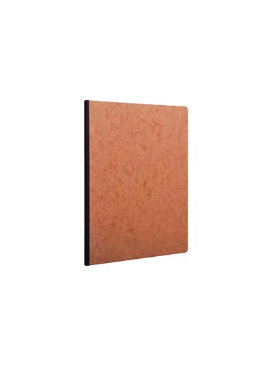 Libreta age-bag tapa cartulina lomo cosido liso 96 hojas color havana 148x210 mm