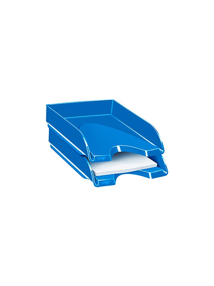 Bandeja sobremesa cep plastico azul 257x348x66 mm Bandeja sobremesa cep plastico azul 257x348x66 mm